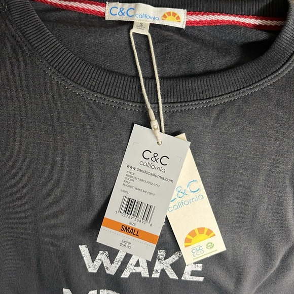 NWT Wake Me For Presents Sweatshirt - Picture 5 of 6